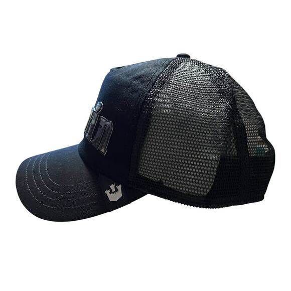 NEW Goorin Bros. Black Cameo GOORIN Trucker Hat the Farm Mesh‎ NWT OSFA - Picture 4 of 10